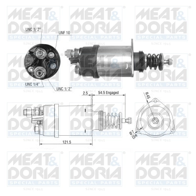 Solenoid Switch, starter